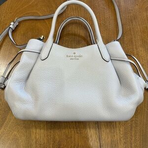 Kate Spade Light Gray Satchel